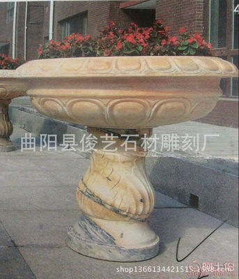 【曲陽縣廠家熱賣歐式花缽石雕花缽?fù)ピ夯ɡ徥幕ɡ彙壳柨h俊藝石材雕刻廠 - 產(chǎn)品庫