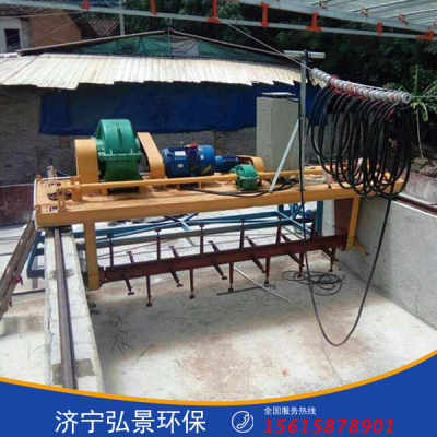 畜禽糞便槽式翻拋機(jī)占地面積 翻拋均勻嗎